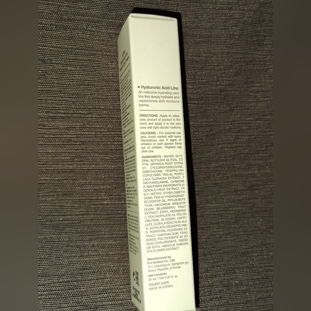 It's Skin Hyaluronic Acid Moisture Eye Cream, 0.84oz ~NEW ~ Anti-Aging Eye Cream - Picture 3 of 6
